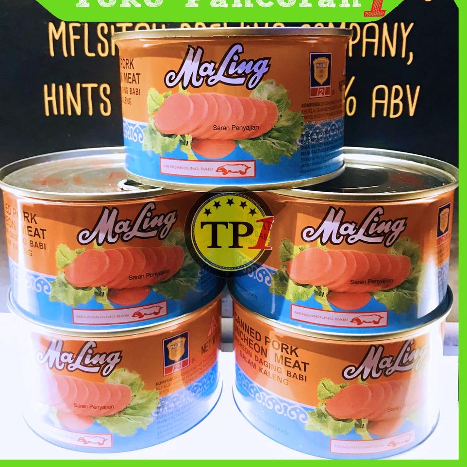 

✲ Maling TTS 397gr Luncheon Pork Meat Ma Ling / Ham Daging Babi Maling NON HALAL ✿