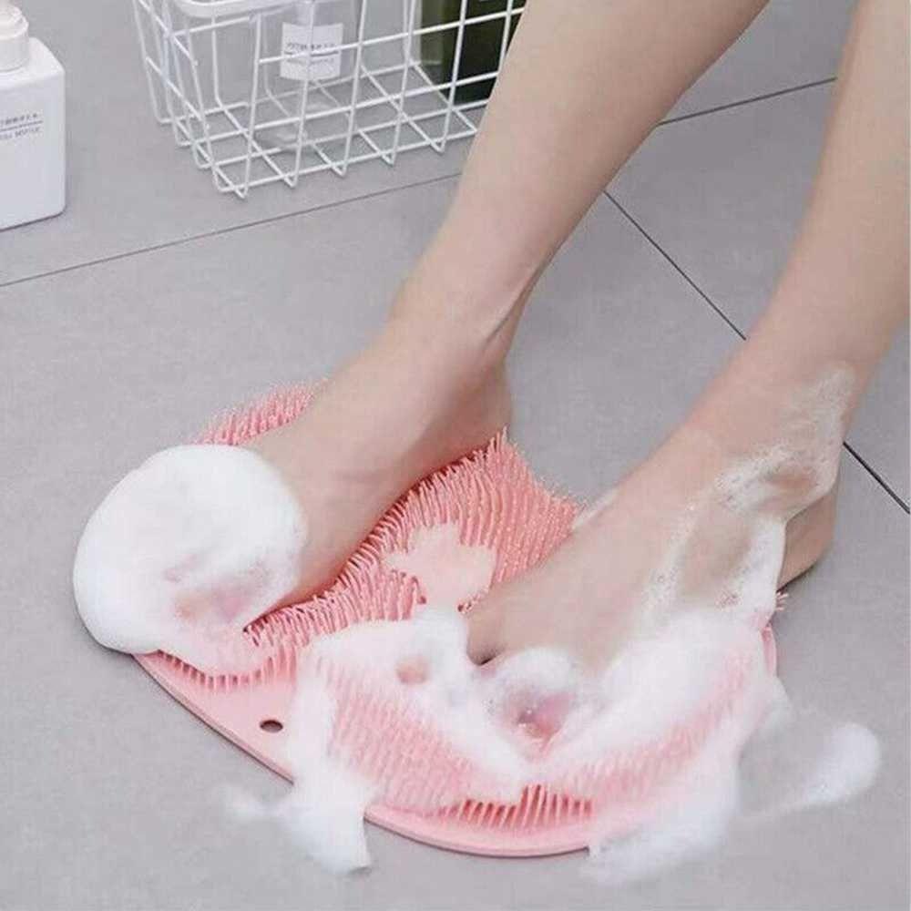 Suyo Sikat Cuci Kaki Rumah Bath Pad Non-slip Foot Massage Pad