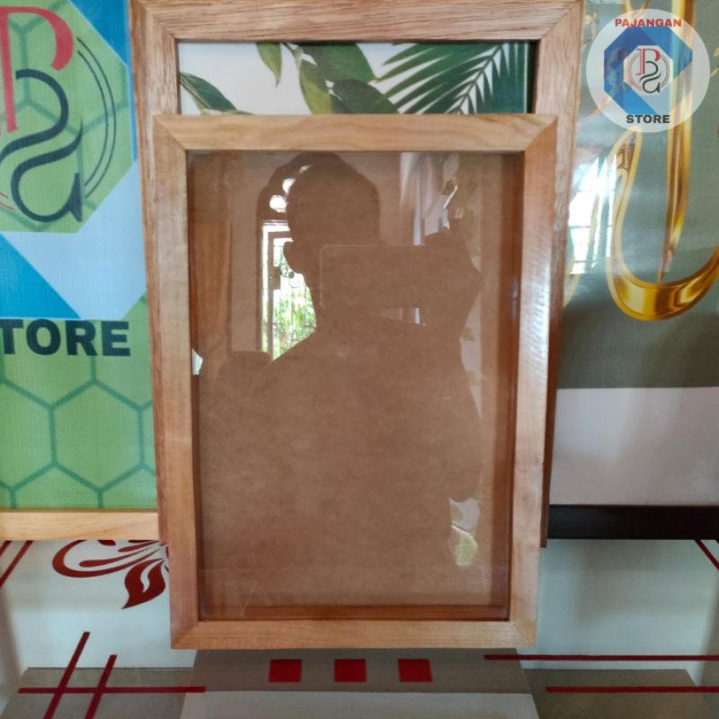 Bingkai 3D Mahar Seserahan Kerajinan - Frame 3D Akrilik