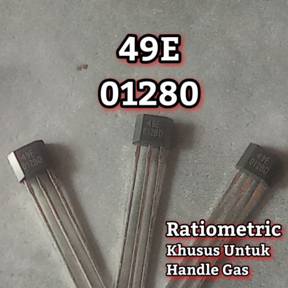 Sensor Hall Sensor Original Handle Gas Sepeda Listrik 49E 01280 - Alergo 503