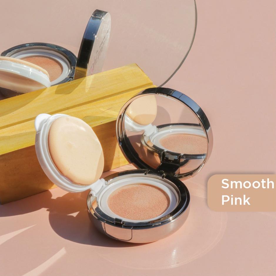 ➭ LUVENA GLITZ Smooth Cushion Pink ♖