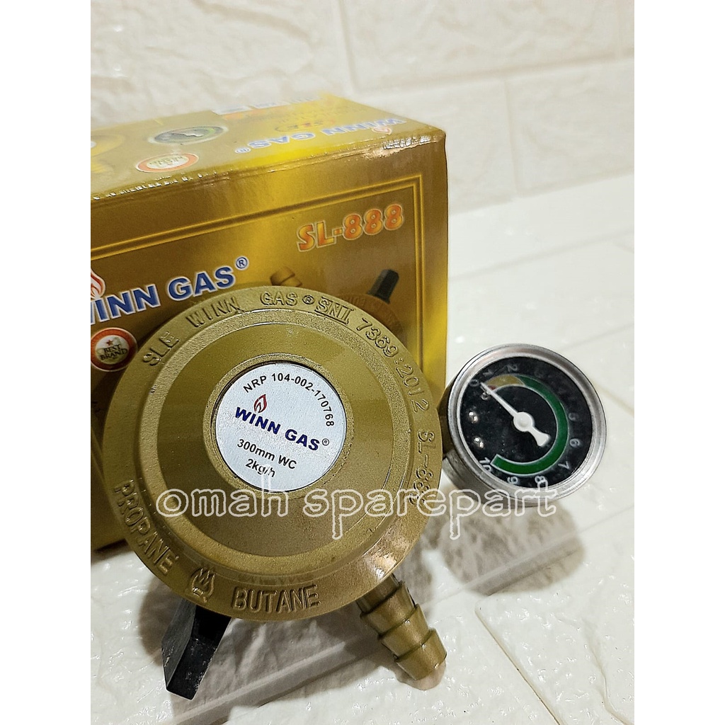 SPAREPART KOMPOR GAS - REGULATOR WIN GAS SL-888 / REGULATOR GAS LPG