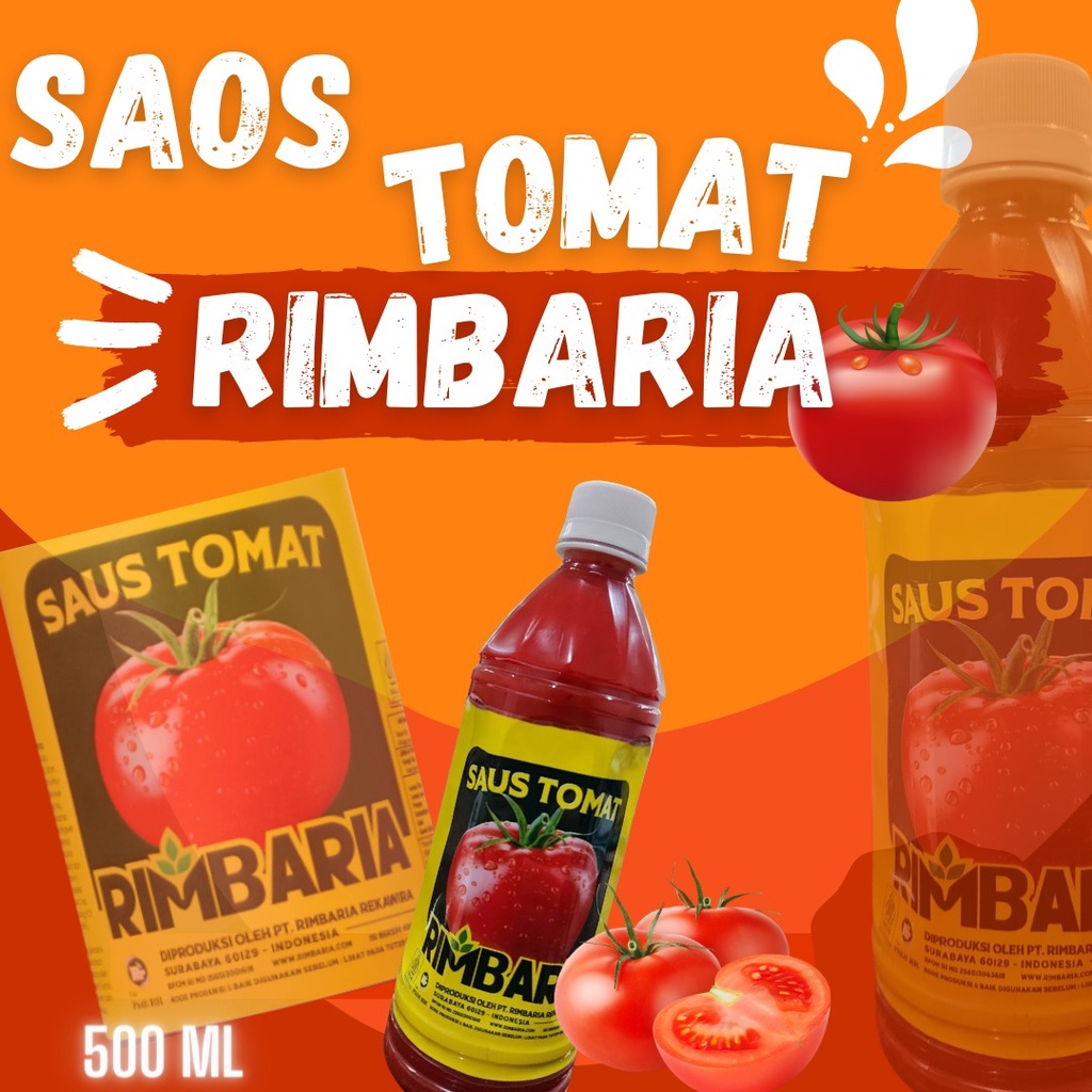 

saus tomat rimbaria 500ml botol