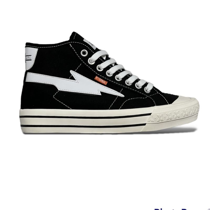 Sepatu XternalStepSure - Mitterns Storm High Black White