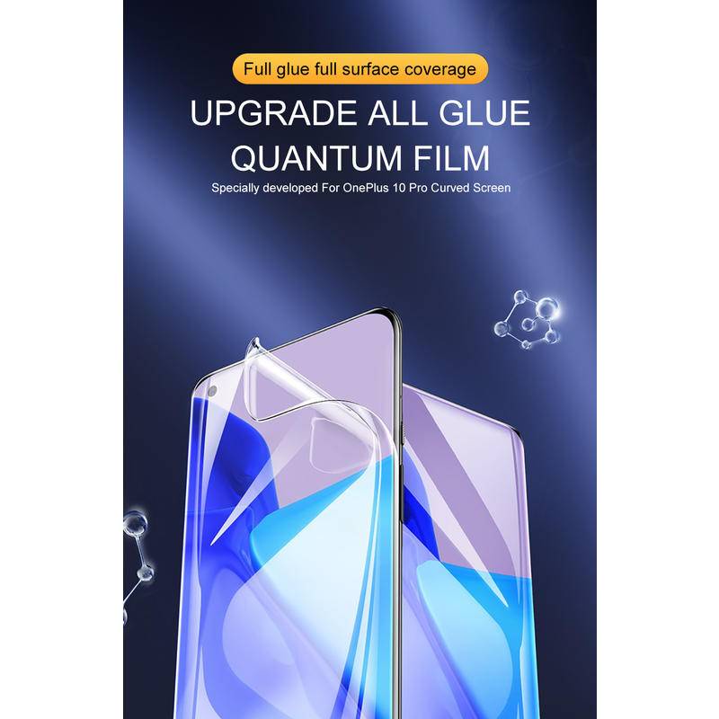 4pcs Untuk OnePlus 16 6t 7 7t 8 8t 9 9r Nord 2 A2 Pro Full Cover Melengkung Hydrogel Film Pelindung Layar