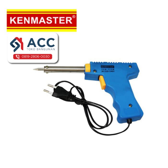 SOLDER LISTRIK KENMASTER / SOLDER TANGAN / SOLDER PISTOL TEMBAK