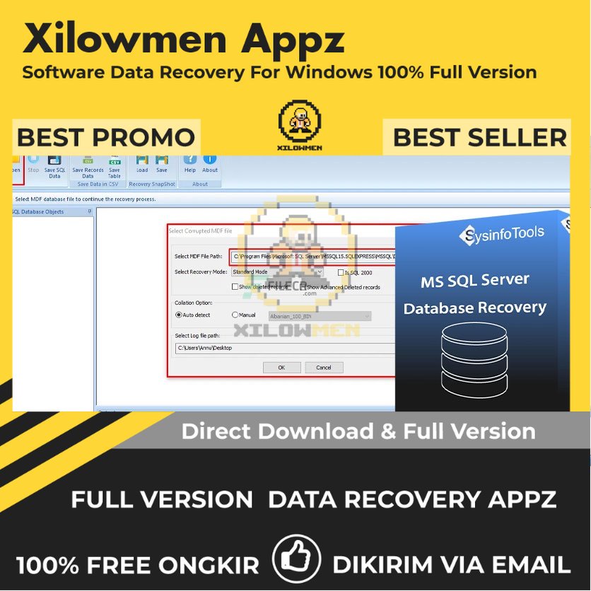 [Full Version] SysInfoTools MS SQL Database Recovery Pro Lifetime Data Recovery WIN OS