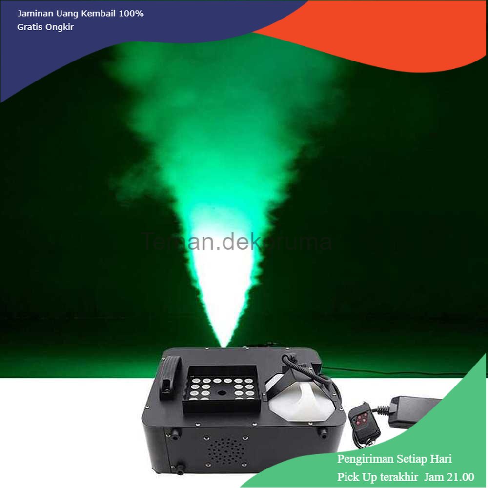 TD - LMP SHOW TIME Sistem Fogger Panggung Stage DMX 1500W with RGB 24 LED - CHX302