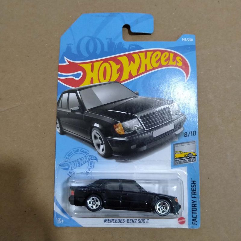 hotwheels Mercedes Benz 500e hitam NT mint
