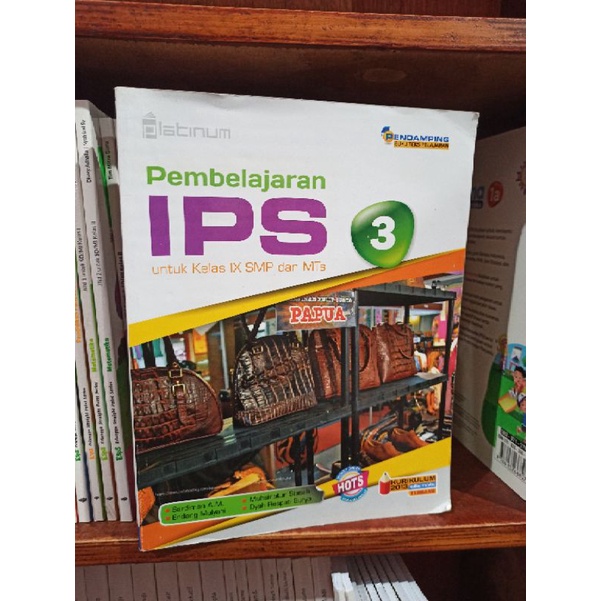 BUKU BEKAS PEMBELAJARAN IPS KELAS 3 9 IX SMP PLATINUM KURIKULUM 2013 HOTS