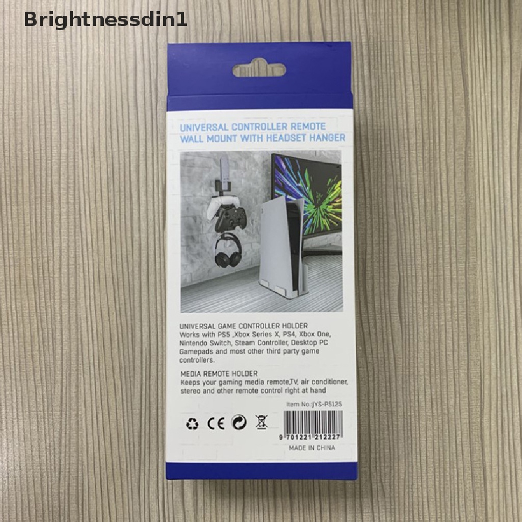 [Brightnessdin1] Dinding Untuk PS5 PS4 XSX Xbox One NSW Controller Headset Gantungan Remote Control Rak Gamepad Hook Holder Aksesoris Game Butik