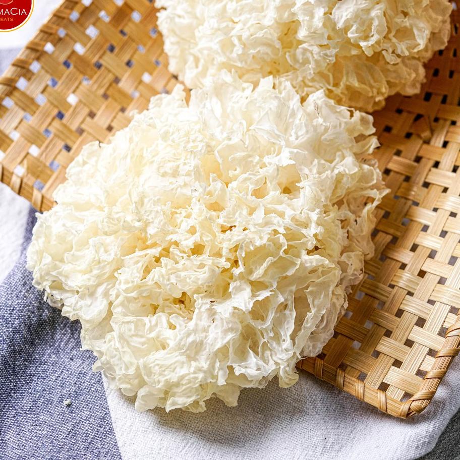 

◙ Mamacia Treats r Putih Salju / r Es / Bai Mu Er / Snow White Fungus 100 Gram - 500 Gram ➹