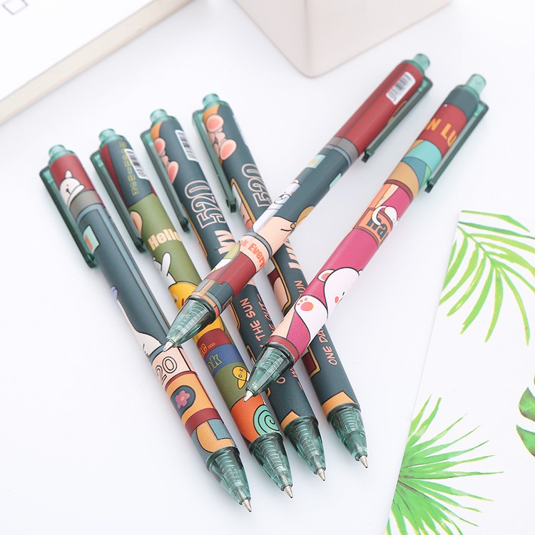 6pcs Pena Pulpen Pen Set Cetek Cetekan GM-ST0294