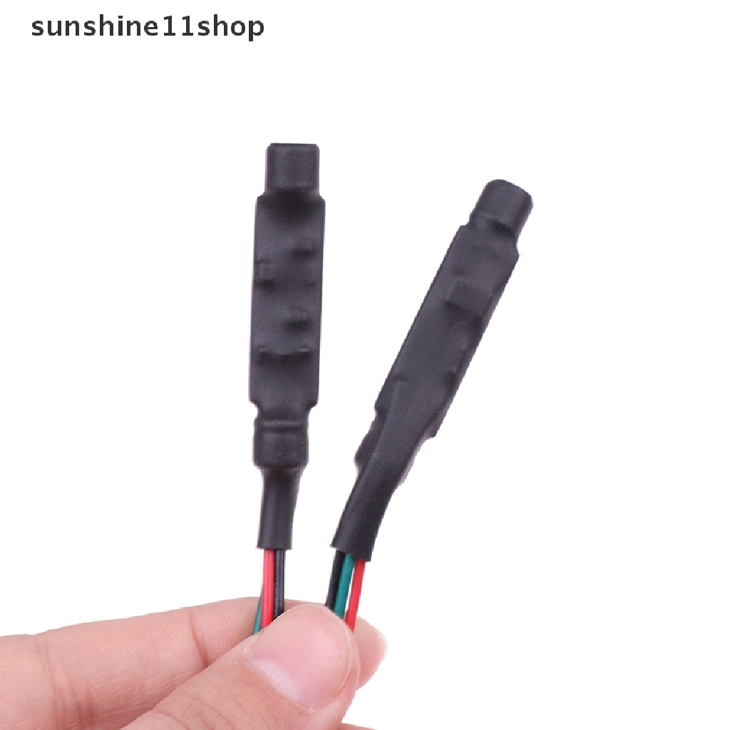 Sho 2Pcs Mini CCTV Sensitif Tinggi Mikrofon Kamera Keamanan Audio Mic DC Kabel Power Jarak Luas Mikrofon Untuk Kamera CCTV Sistem DVR N