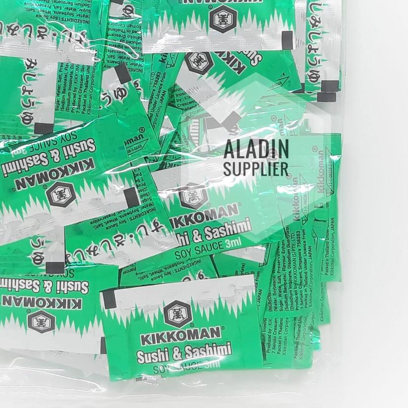

♖ Kikkoman Soy Sauce Shoyu Sushi Sashimi- Kecap Jepang Sachet 100pc ❀