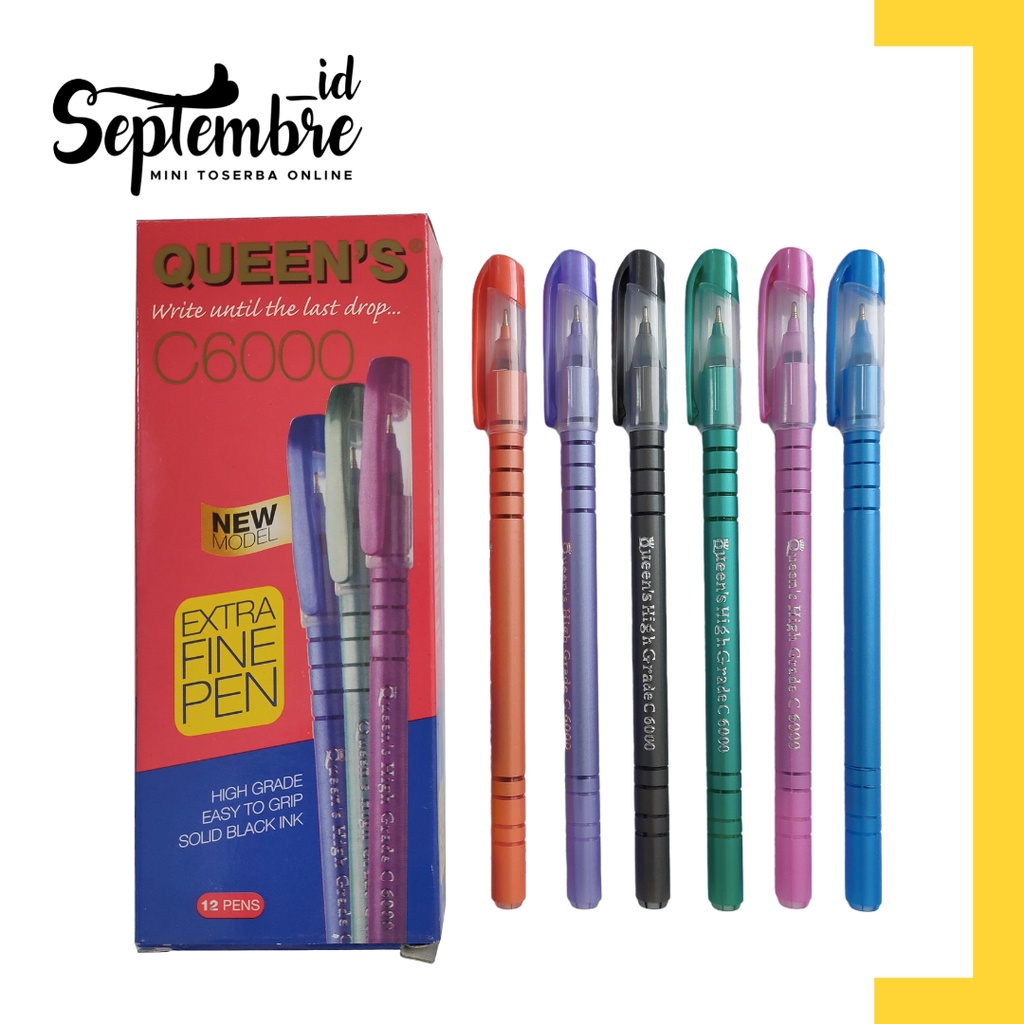 

Pulpen Faster Queen C6000 Pulpen Faster Queen Tinta Hitam