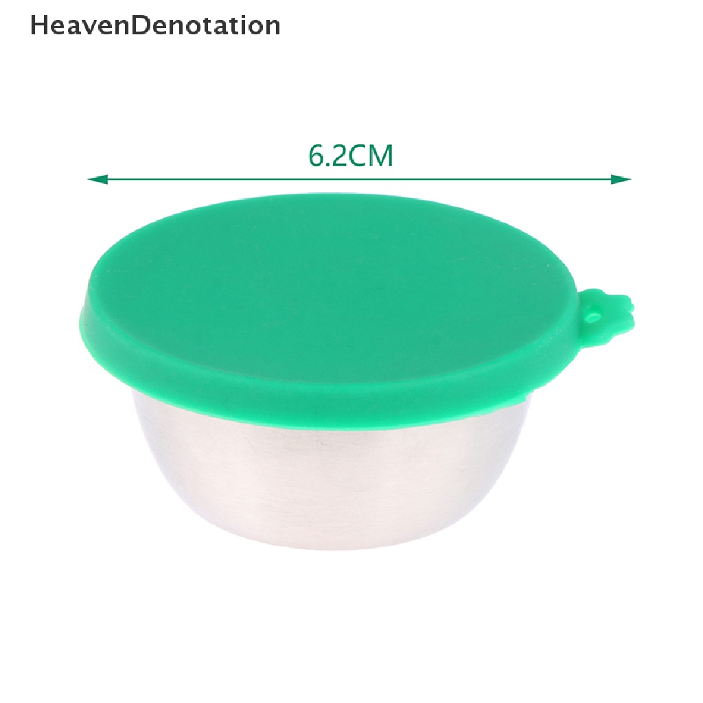 [HeavenDenotation] 50ML Dipping Sauce Cup w / Lid Salad Condiment Container Lunch Picnic Travel Box HDV