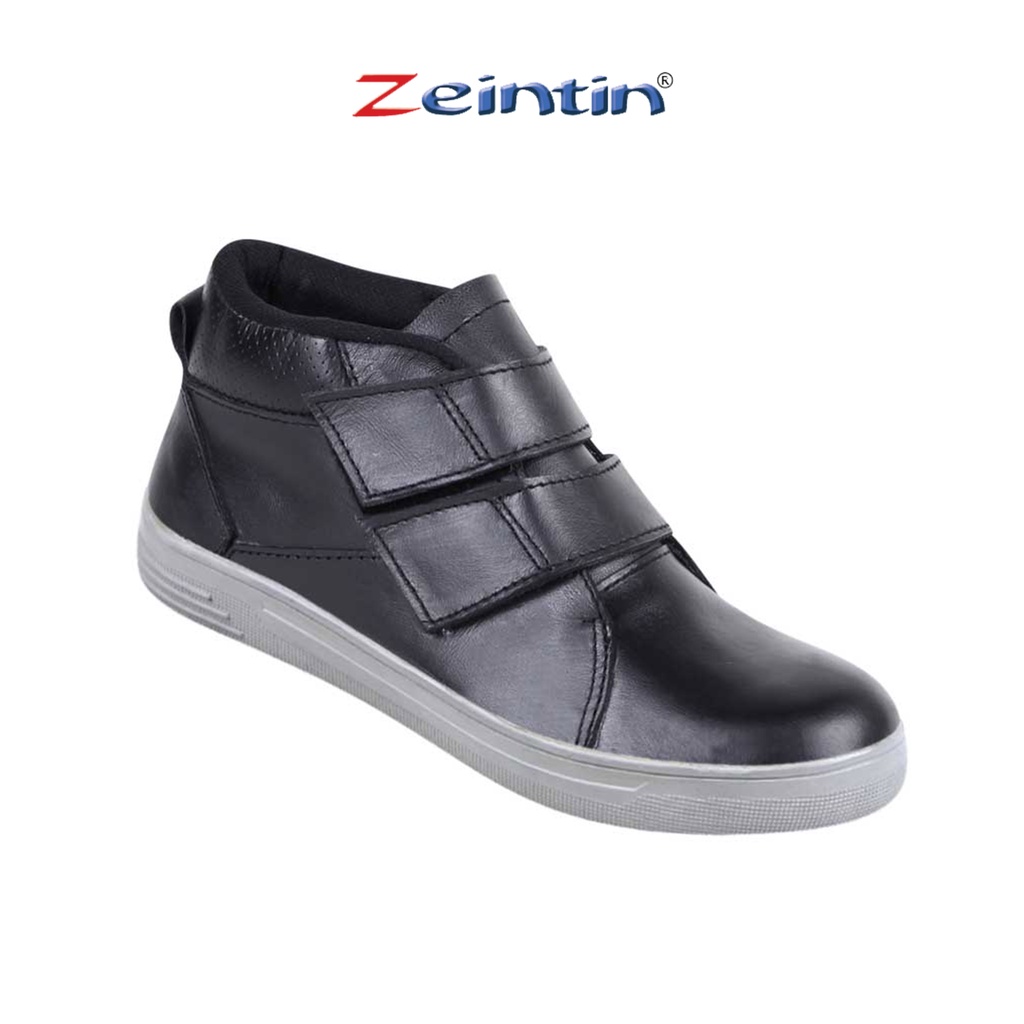 Zeintin - Sepatu Sneakers Boot Wanita Bahn Kulit Sapi Asli Sepatu Sneakers Perempuan Bahan Kulit Original Zeintin ZO