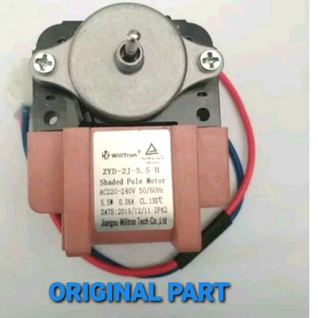 ☟ Dinamo kipas kulkas polytron 2pintu baru ♪