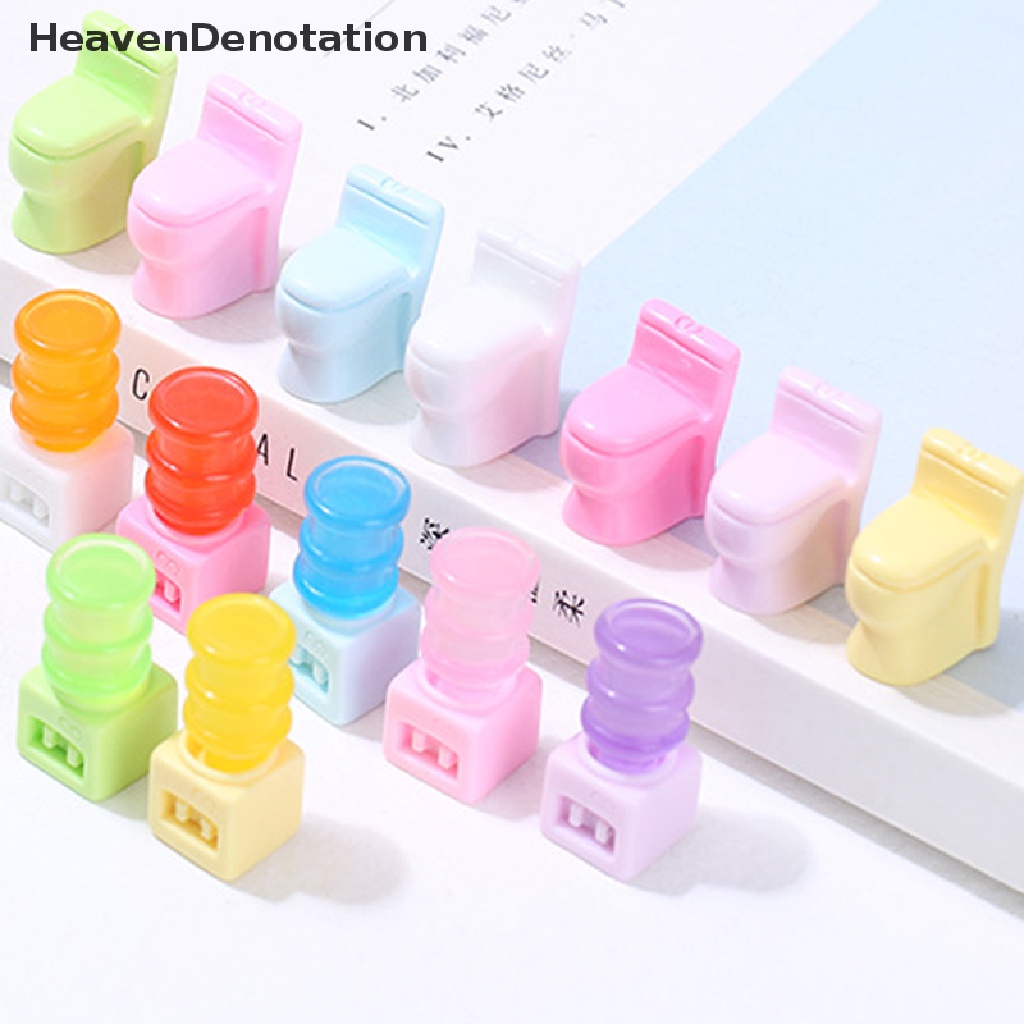 [HeavenDenotation] 1pc Aksesoris Dekorasi Rumah Boneka model dispenser Air Mini luminous HDV