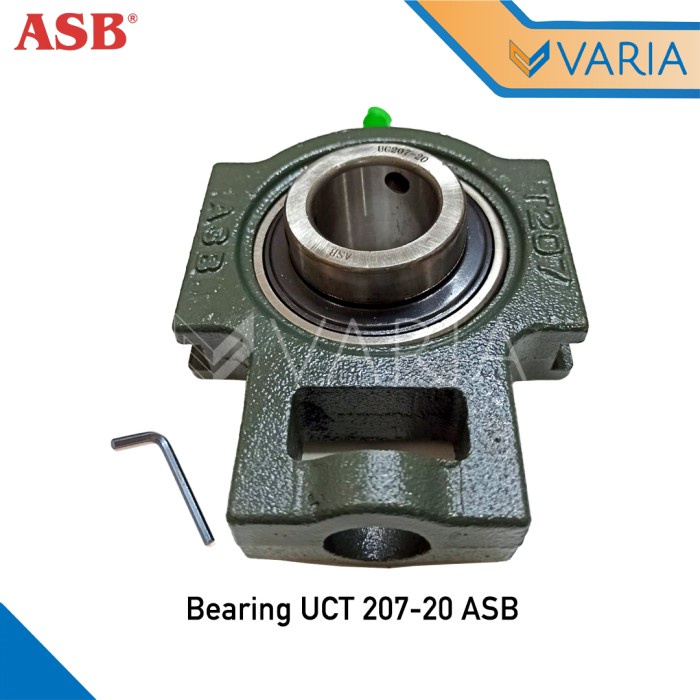 Bearing UCT 207-20 ASB As 31.75 mm 1 1/4 Inch Laher Pillow Block Duduk