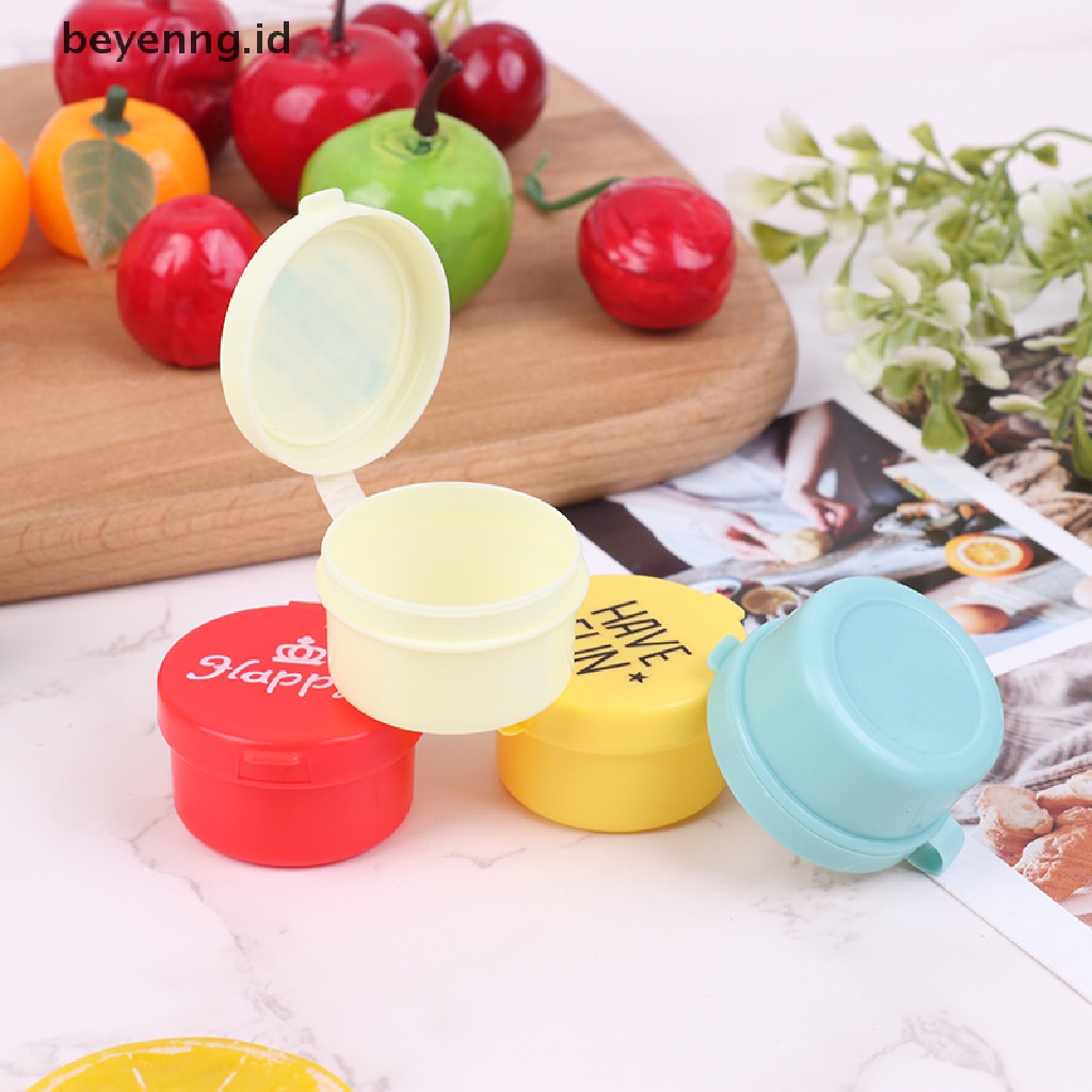 Beyen Botol Peras Bumbu Mini Salad Dressing Kecap Squeeze Jar Container Box ID