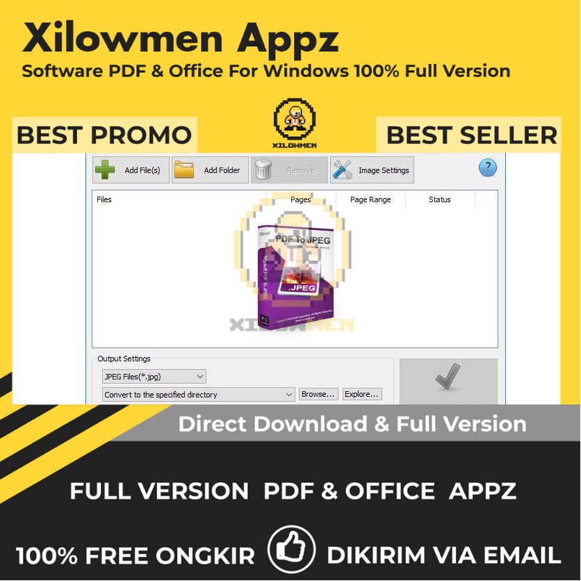 [Full Version]  Mgosoft PDF To JPEG Converter Pro PDF Office Lifetime Win OS