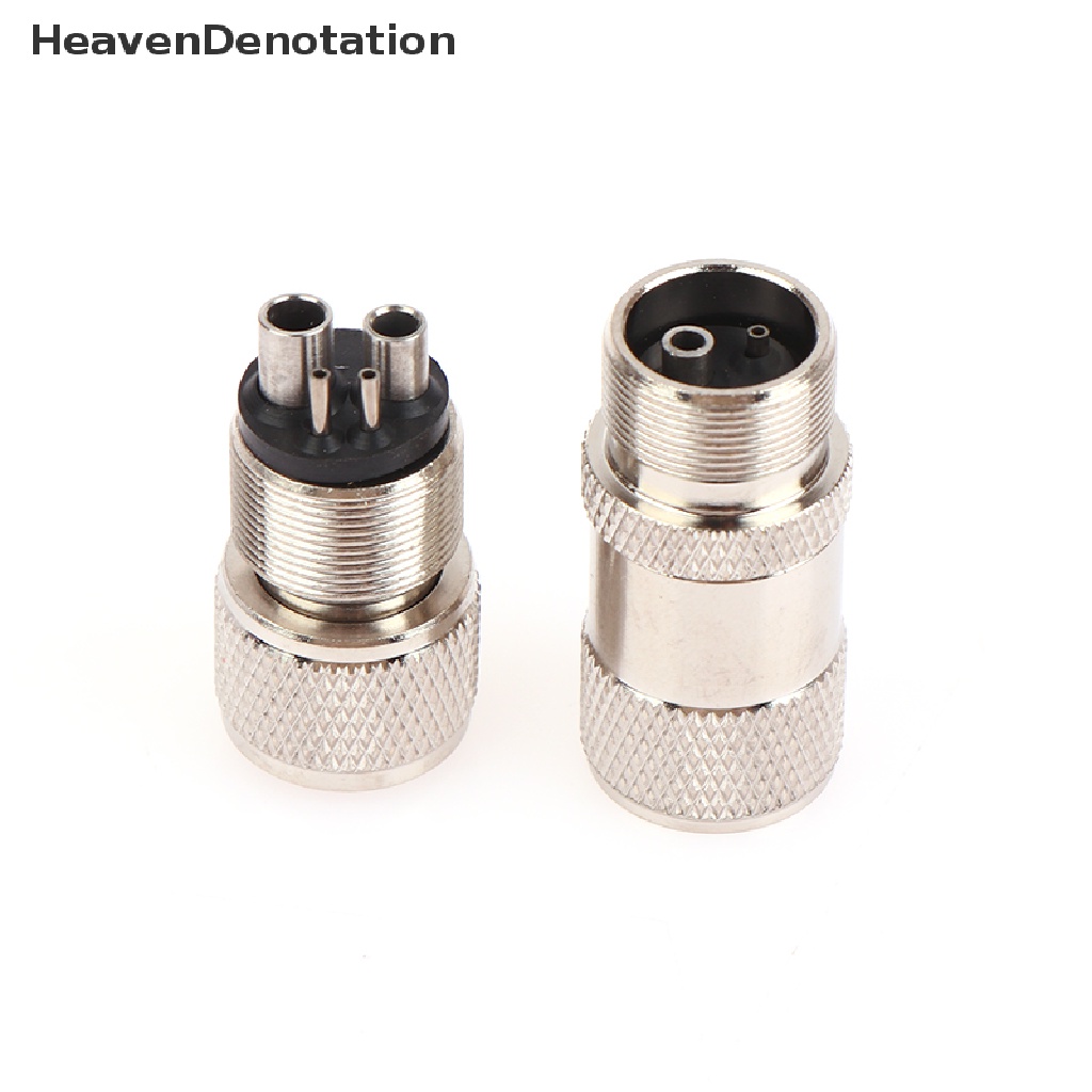 [HeavenDenotation] Adaptor Handpiece Turbin 4lubang 2lubang Changer Konektor Untuk High Speed Handpiece Sparepart Alat Selang Tubing HDV