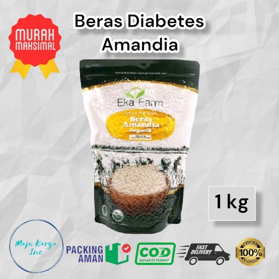 Beras Diabetes  Organik Amandia Eka Farm 1 kg