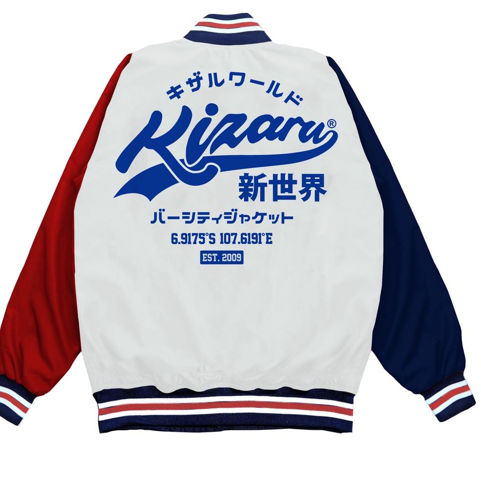STOK TERBARU KIZARU Jaket Varsity RYUNICHI