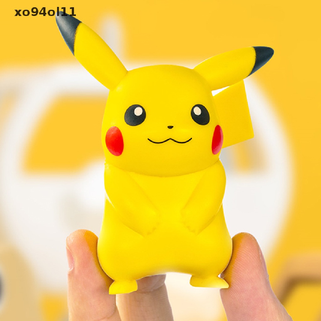 Xo Pokemon Angka Mainan Pikachu Raichu Charizard Boneka Model Kartun Pokémon Koleksi Anime Mainan Hadiah Ulang Tahun Anak OL