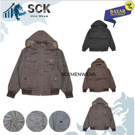 Jaket Kanvas Dalam Bulu Anak Cowok Cewek 5310 5312 5315 Unisex Topi Lepas Pasang Usia 3-8Th - sckmenwear GROSIR