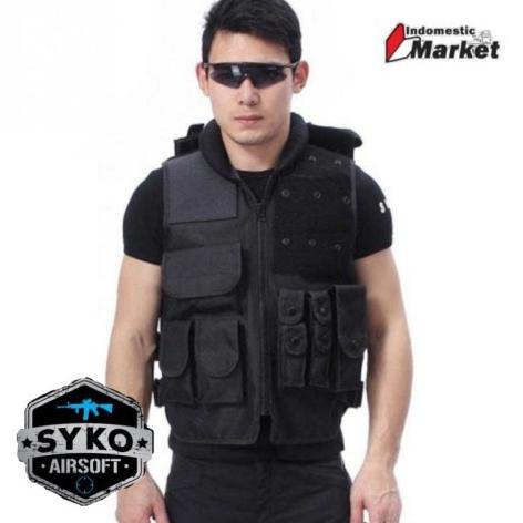 Baju Airsoft Rompi Tactical Vest Combat 800D