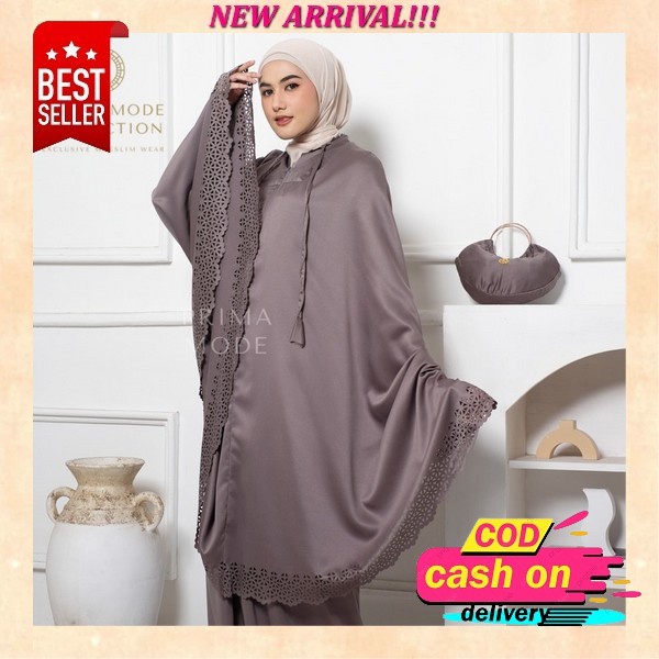 Mukena Rayon | Mukena Dewasa Jumbo Bali || Mukenah Treveling Cendana Daisy Oriza Mukena Dewasa 2In 1