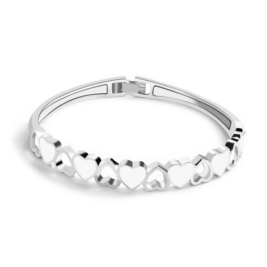 Gelang Bentuk Hati | Gelang Untuk Wanita | Aksesoris Wanita | Sendok Garpu Bahan Stainless Steel