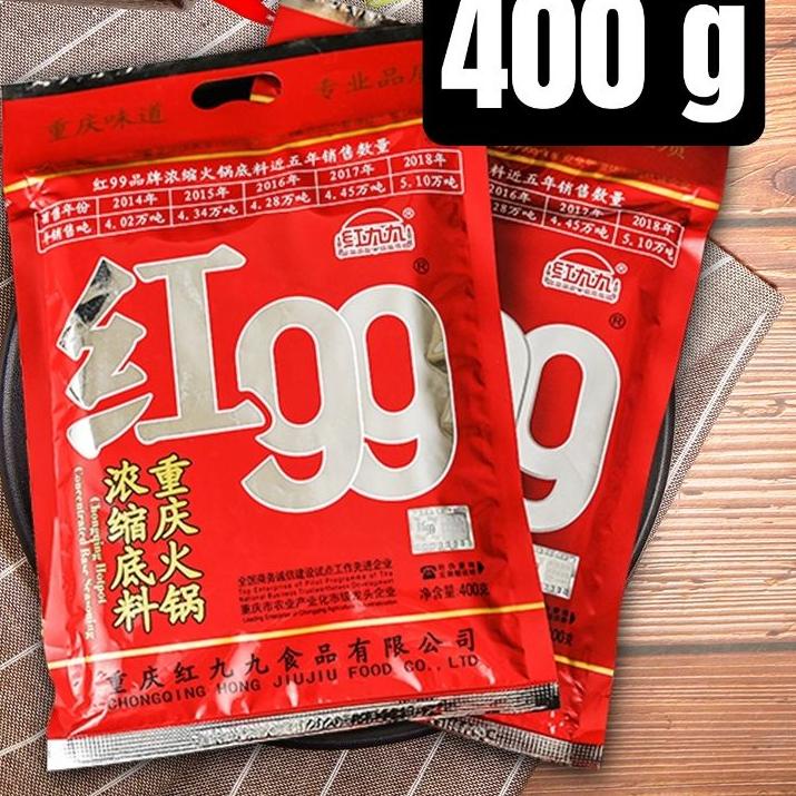 

❄ Bumbu Hotpot Red 99 Base Hong 400g spicy sichuan ✴