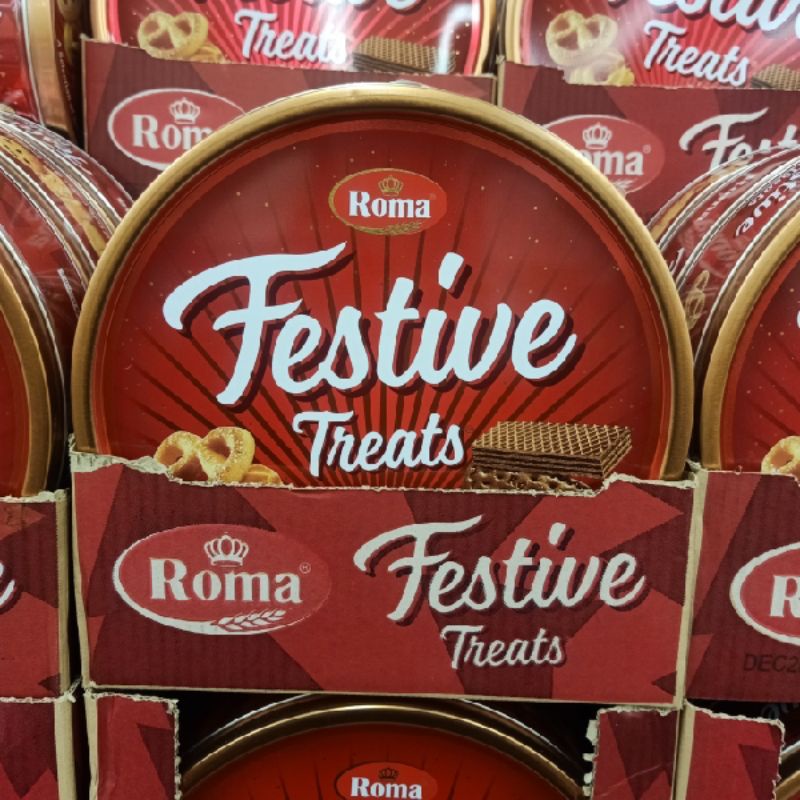 

Roma Biskuit Festive Treats 675gr Kue Kering Nastar Hampers THR Karyawan Lebaran Idul Fitri Puasa Ramadhan