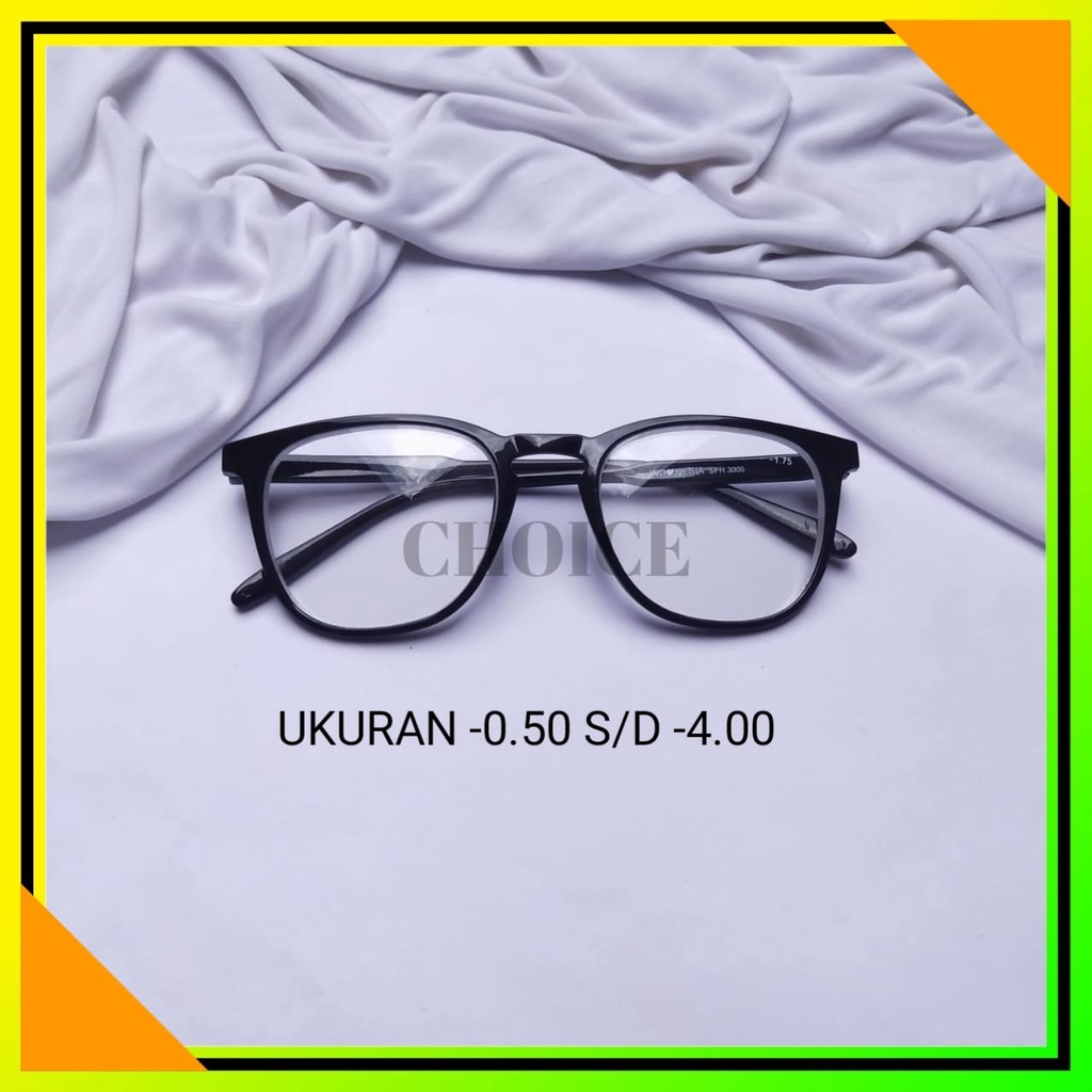 KACAMATA MINUS JARAK JAUH MODEL RETRO VINTAGE UNISEX SUNGLASSES UKURAN 0.50-4.00