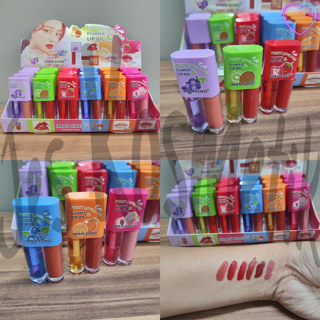 [LUSINAN] Iman Koko Lipcream Lipgloss / Grosir Kosmetik