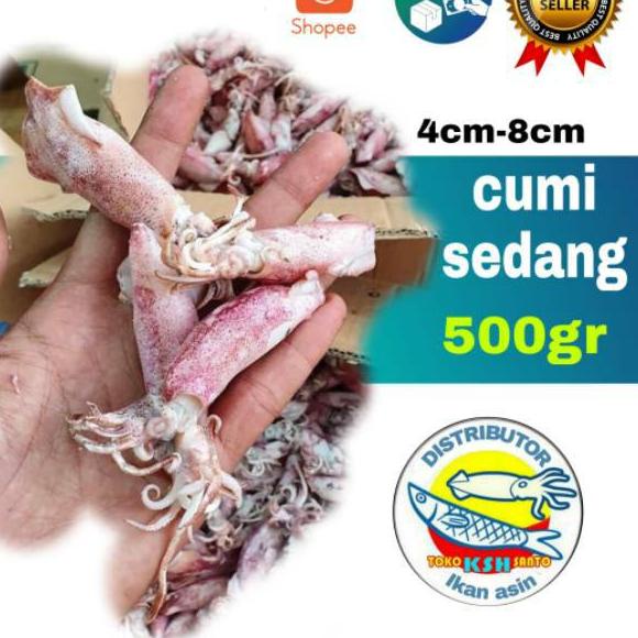 

➵ Ikan asin cumi-500gram ✭