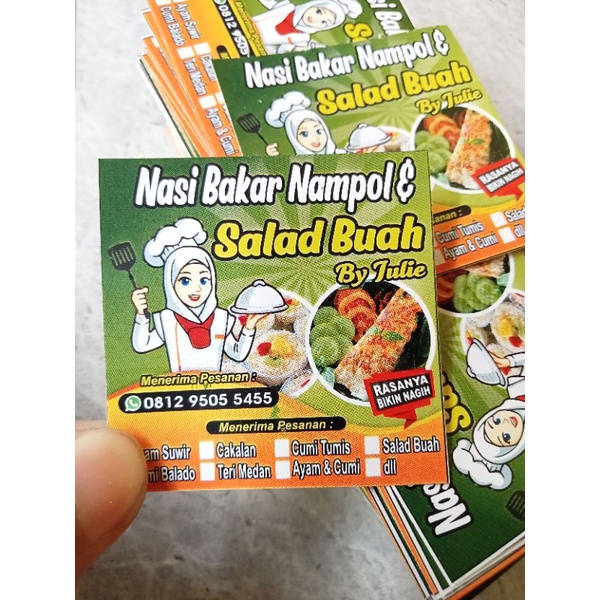 

STIKER PRODUK 5CM MAKANAN MINUMAN MURAH FREE DESAIN