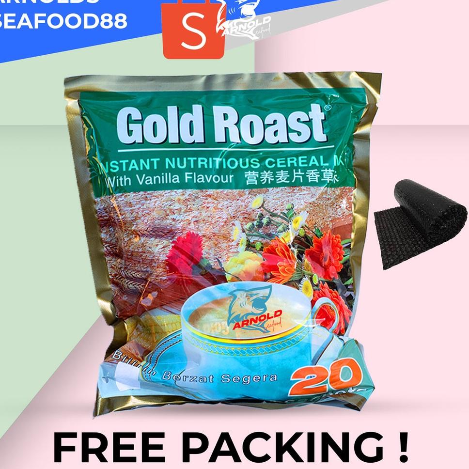 

™ Gold Roast Vanilla Cereal Mix Instant / Sereal Instant Vanilla - 20 SACHET ➪