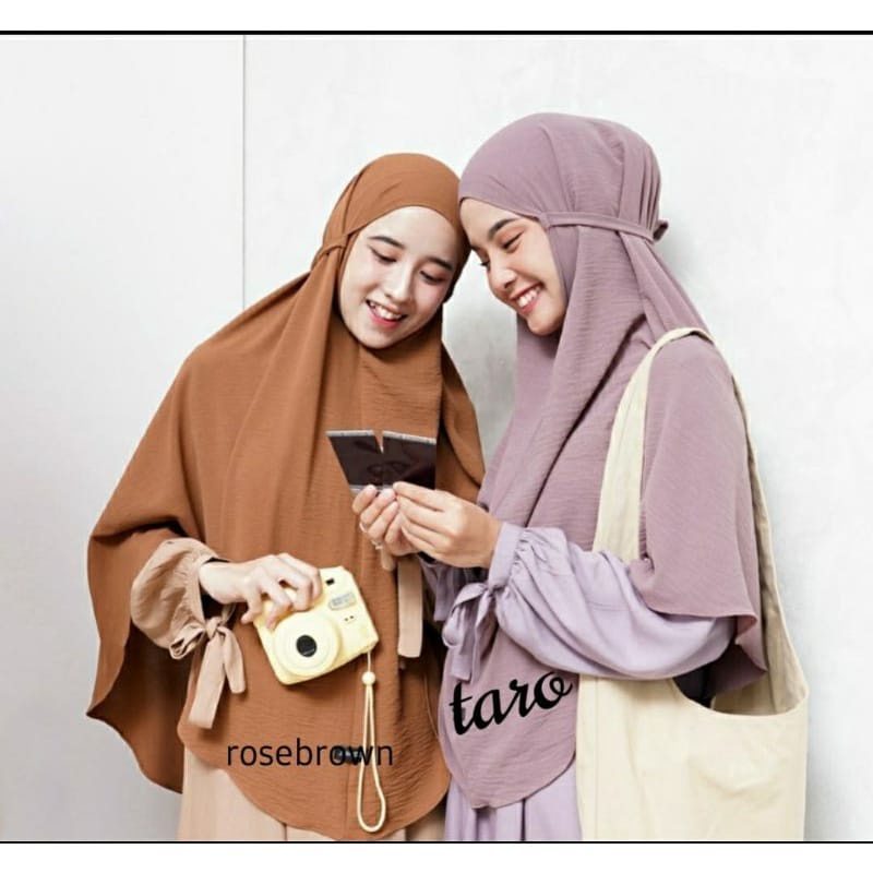 BERGO CRINKLE AIRFLOW JUMBO /JILBAB BERGO CRINKLE AIRFLOW/KERUDUNG BERGO