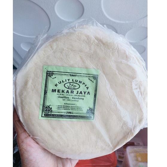 

STAR Kulit Lumpia Mekar Jaya 18cm Isi 50 Lembar (REAL PICT. FOTO SENDIRI)