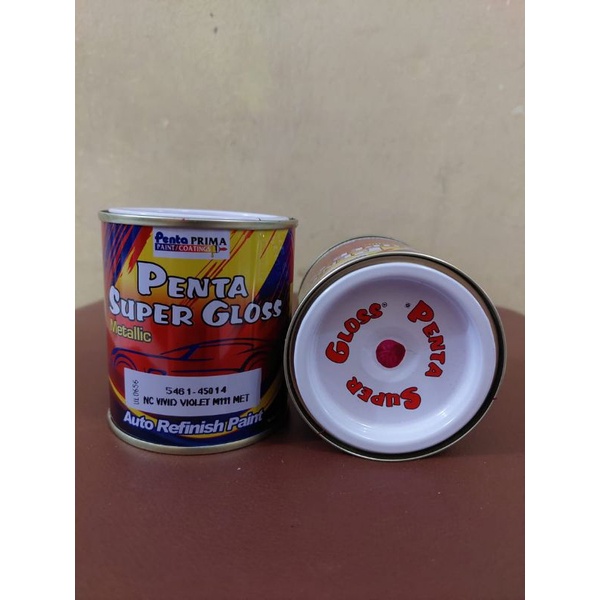 cat duco penta nc vivid violet metallic super gloss / pink magenta metallic 200gram