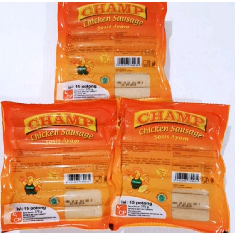 

champ sosis ayam 375gr 15s