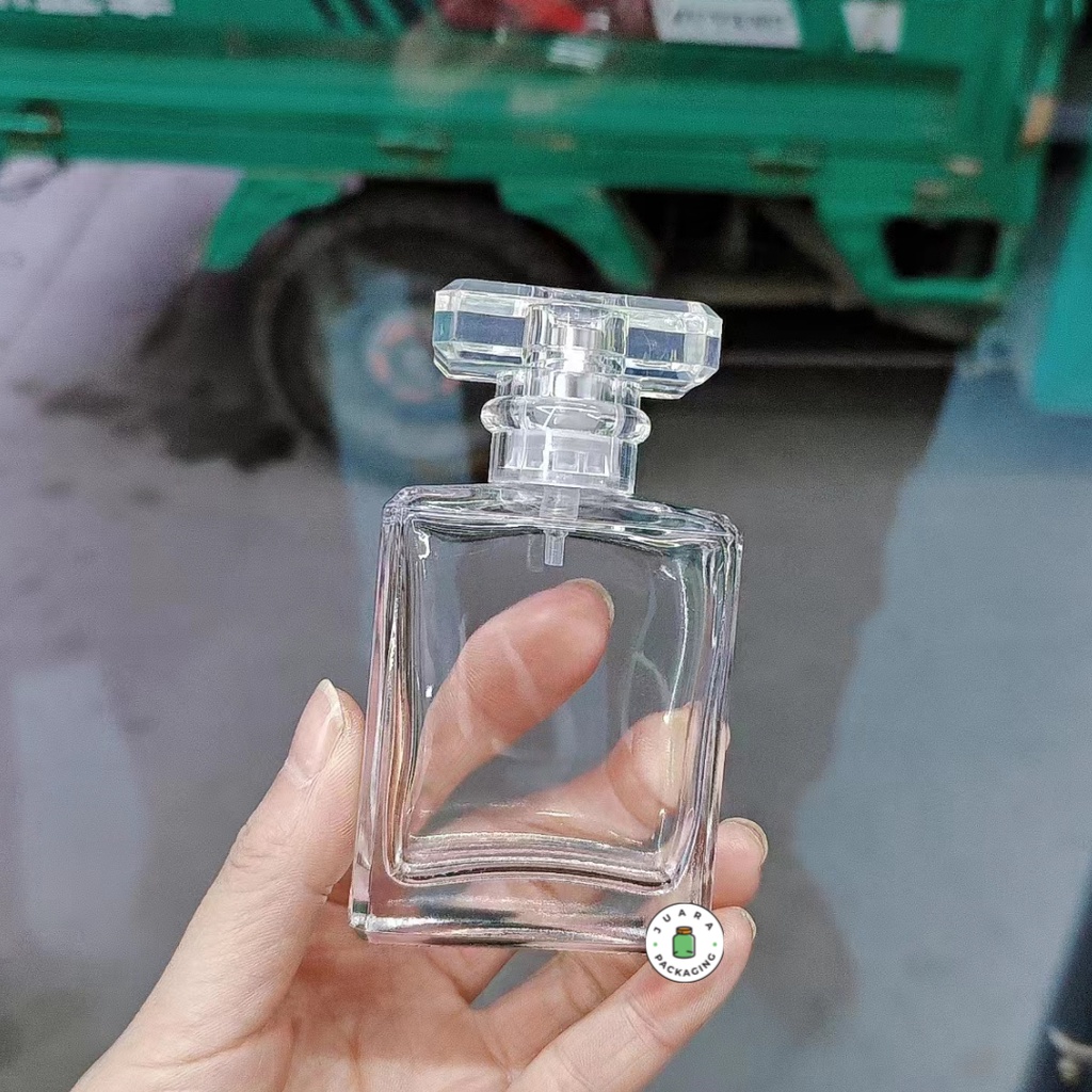 Botol Parfume Spray 30 ml CHL Reffil/ Botol Spray Parfume Kaca 30ml CHNL Isi Ulang Tutup Ulir