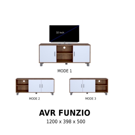 Meja Tv Buffet Tv BF 055 Graver - Bf 033 Fuzio