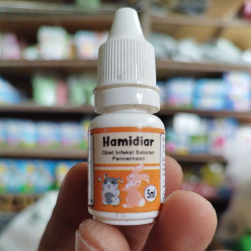 HAMIDIAR 5ML OBAT MENCRET &amp; DIARE HAMSTER/KELINCI/GERBIL/SMALLPETS