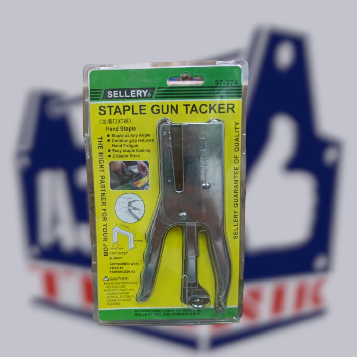 Staples gun sellery / gun tacker manual lurus sellery 97-374